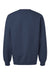 Gildan 19000 Mens Hammer Maxweight Crewneck Sweatshirt Dusk Blue Flat Back