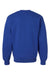 Gildan 19000 Mens Hammer Maxweight Crewneck Sweatshirt Deep Royal Blue Flat Back