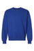 Gildan 19000 Mens Hammer Maxweight Crewneck Sweatshirt Deep Royal Blue Flat Front