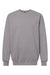 Gildan 19000 Mens Hammer Maxweight Crewneck Sweatshirt Gravel Grey Flat Front