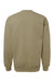 Gildan 19000 Mens Hammer Maxweight Crewneck Sweatshirt Olive Green Flat Back
