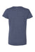 Gildan 5000L Womens Short Sleeve Crewneck T-Shirt Heather Navy Blue Flat Back