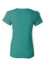 Gildan 5000L Womens Short Sleeve Crewneck T-Shirt Tropical Blue Flat Back