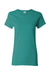 Gildan 5000L Womens Short Sleeve Crewneck T-Shirt Tropical Blue Flat Front