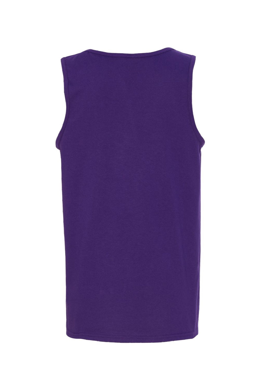 Gildan G5200/5200 Mens Tank Top Purple Flat Back