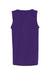 Gildan G5200/5200 Mens Tank Top Purple Flat Back
