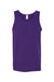 Gildan G5200/5200 Mens Tank Top Purple Flat Front