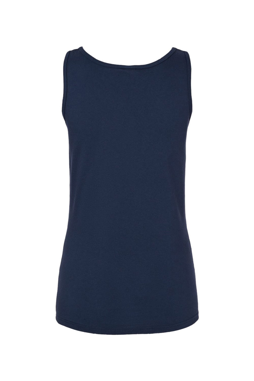 Gildan 64200L Womens Softstyle Tank Top Navy Blue Flat Back