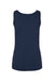 Gildan 64200L Womens Softstyle Tank Top Navy Blue Flat Back