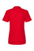 Gildan 64800L Womens Softstyle Pique Short Sleeve Polo Shirt Cherry Red Flat Back