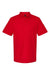 Gildan 64800 Mens Softstyle Pique Short Sleeve Polo Shirt Cherry Red Flat Front
