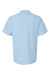 Gildan 64800 Mens Softstyle Pique Short Sleeve Polo Shirt Light Blue Flat Back