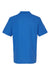 Gildan 64800 Mens Softstyle Pique Short Sleeve Polo Shirt Royal Blue Flat Back