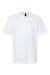 Gildan 64800 Mens Softstyle Pique Short Sleeve Polo Shirt White Flat Front