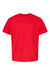 Gildan 65000B Youth Softstyle Short Sleeve Crewneck T-Shirt Red Flat Front