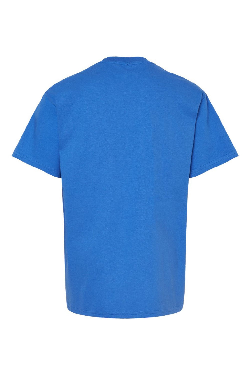 Gildan 65000B Youth Softstyle Short Sleeve Crewneck T-Shirt Royal Blue Flat Back