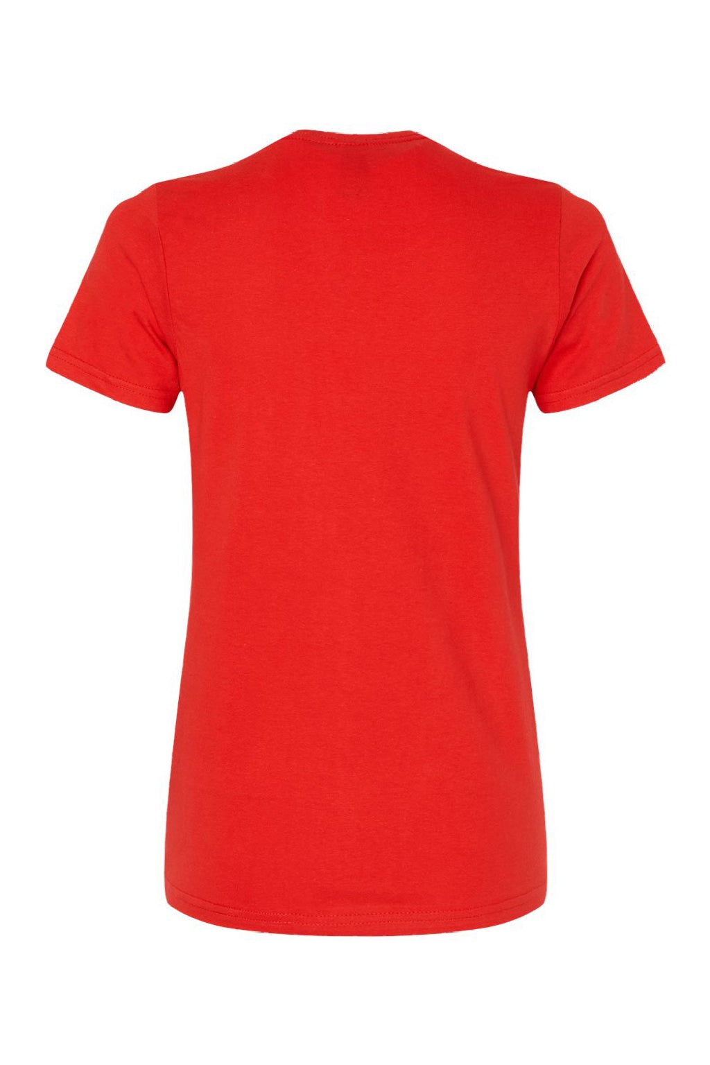 Gildan 65000L Womens Softstyle Short Sleeve Crewneck T-Shirt Red Flat Back