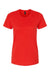 Gildan 65000L Womens Softstyle Short Sleeve Crewneck T-Shirt Red Flat Front