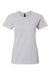 Gildan 65000L Womens Softstyle Short Sleeve Crewneck T-Shirt Sport Grey Flat Front