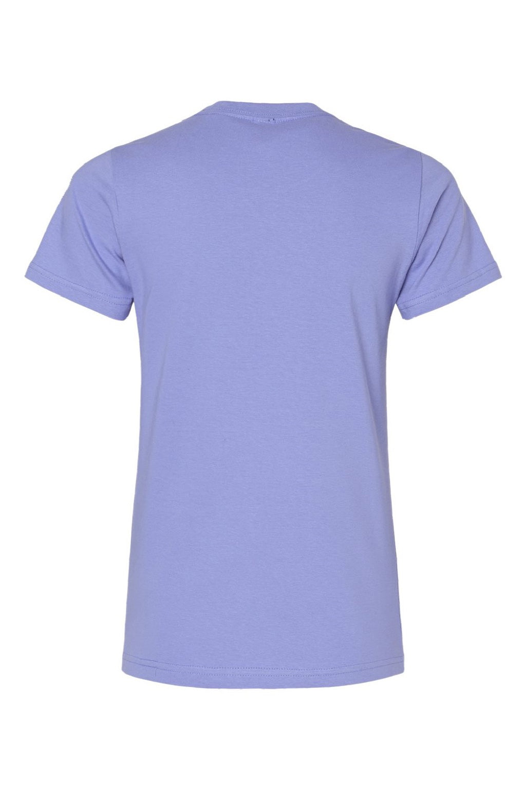 Gildan 65000L Womens Softstyle Short Sleeve Crewneck T-Shirt Violet Flat Back