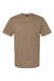 Gildan 65000 Mens Softstyle Short Sleeve Crewneck T-Shirt Savana Brown Flat Front