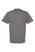 Gildan 65000 Mens Softstyle Short Sleeve Crewneck T-Shirt Charcoal Grey Flat Back