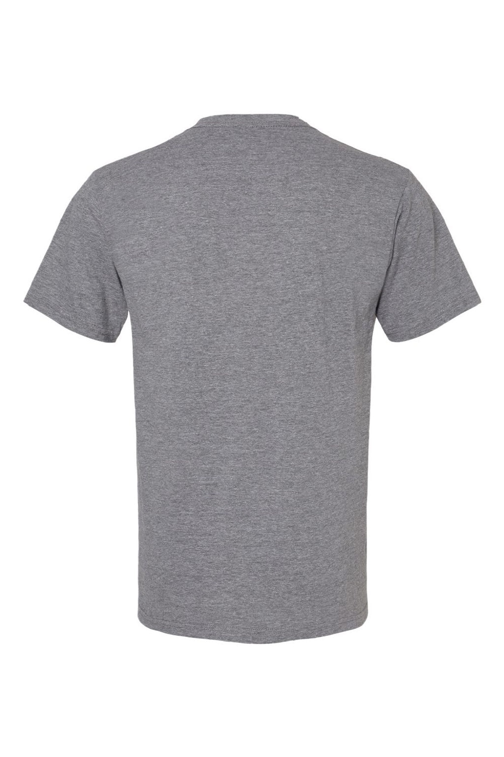 Gildan 65000 Mens Softstyle Short Sleeve Crewneck T-Shirt Heather Graphite Grey Flat Back