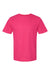 Gildan 65000 Mens Softstyle Short Sleeve Crewneck T-Shirt Heliconia Pink Flat Front