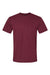 Gildan 65000 Mens Softstyle Short Sleeve Crewneck T-Shirt Maroon Flat Front