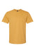 Gildan 65000 Mens Softstyle Short Sleeve Crewneck T-Shirt Mustard Yellow Flat Front
