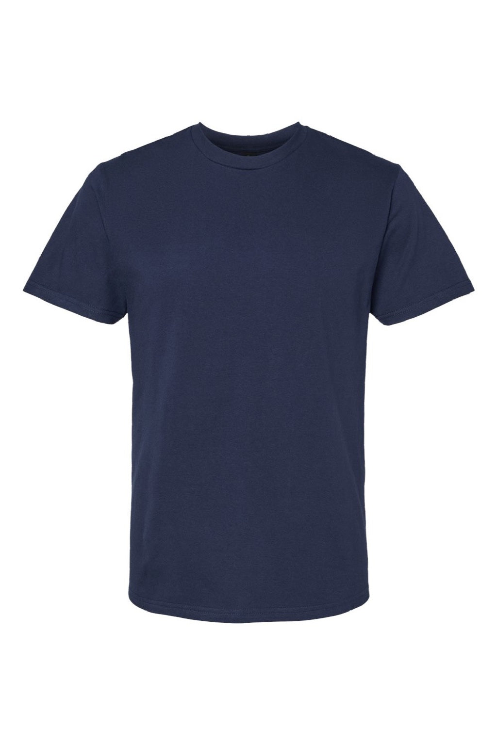 Gildan 65000 Mens Softstyle Short Sleeve Crewneck T-Shirt Navy Blue Flat Front