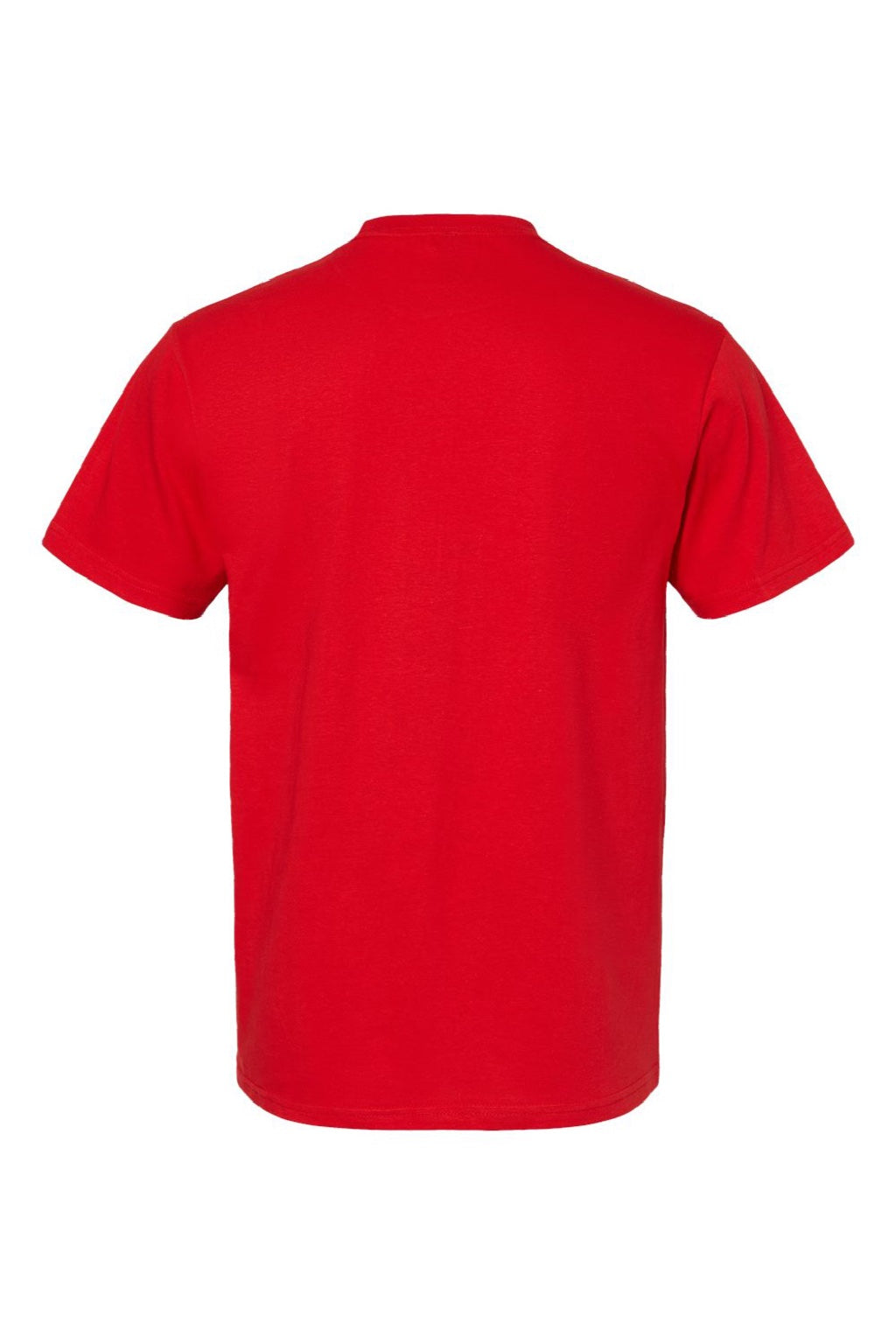 Gildan 65000 Mens Softstyle Short Sleeve Crewneck T-Shirt Red Flat Back