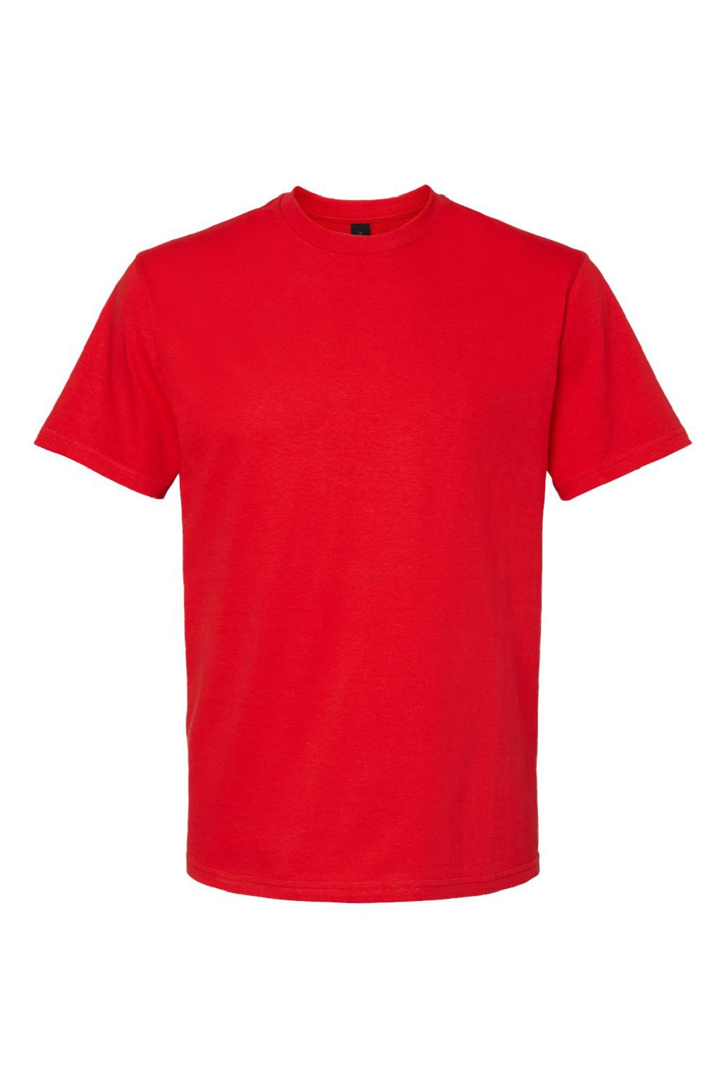 Gildan 65000 Mens Softstyle Short Sleeve Crewneck T-Shirt Red Flat Front