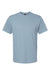 Gildan 65000 Mens Softstyle Short Sleeve Crewneck T-Shirt Stone Blue Flat Front