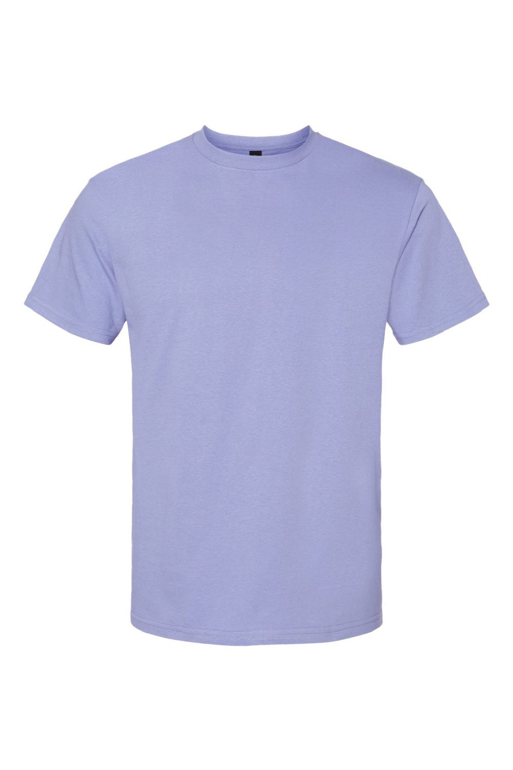 Gildan 65000 Mens Softstyle Short Sleeve Crewneck T-Shirt Violet Flat Front