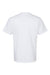 Gildan 65000 Mens Softstyle Short Sleeve Crewneck T-Shirt White Flat Back