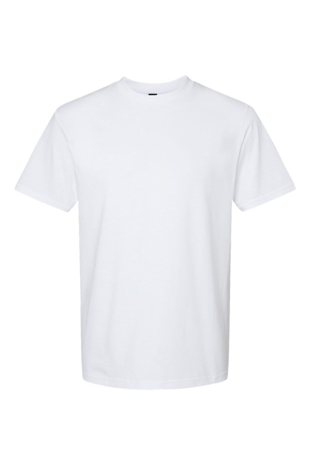 Gildan 65000 Mens Softstyle Short Sleeve Crewneck T-Shirt White Flat Front