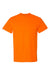 Gildan 8300 Mens DryBlend Moisture Wicking Short Sleeve Crewneck T-Shirt w/ Pocket Safety Orange Flat Front