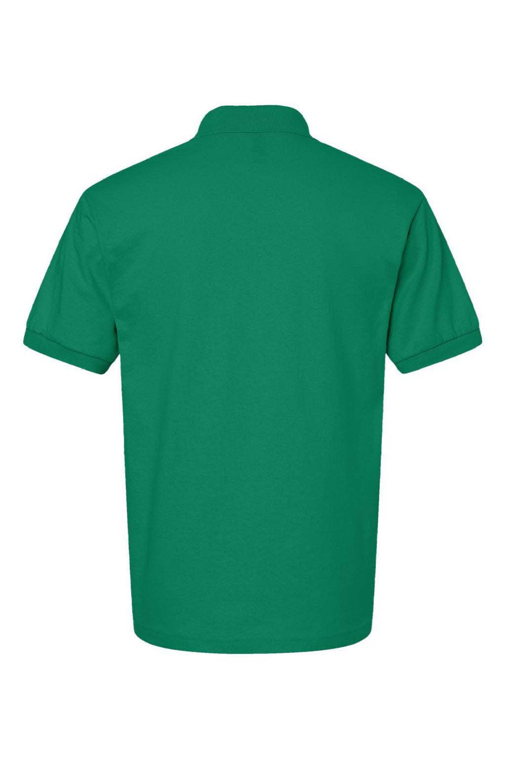 Gildan 8800 Mens DryBlend Moisture Wicking Short Sleeve Polo Shirt Kelly Green Flat Back