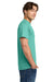Gildan H000 Mens Hammer Short Sleeve Crewneck T-Shirt Chalky Mint Green Model Side