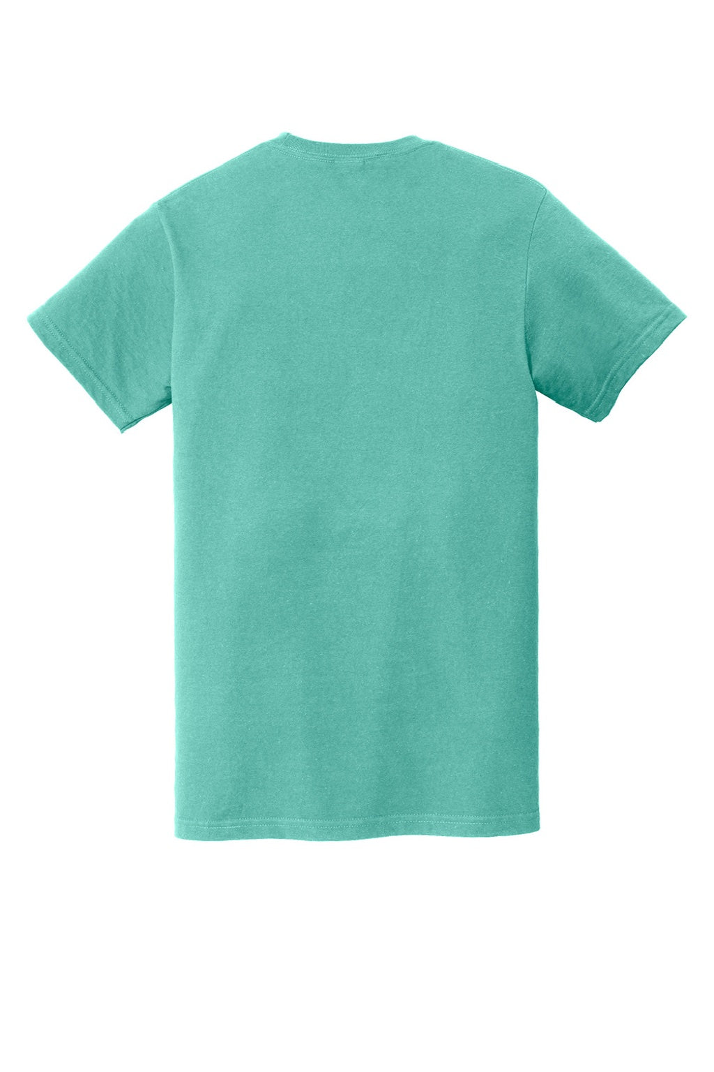 Gildan H000 Mens Hammer Short Sleeve Crewneck T-Shirt Chalky Mint Green Flat Back