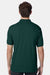 Hanes 054X Mens EcoSmart Short Sleeve Polo Shirt Deep Forest Green Model Back