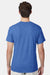 Hanes 42TB Mens Perfect-T Moisture Wicking Short Sleeve Crewneck T-Shirt Heather Bonnet Blue Model Back