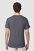 Hanes 42TB Mens Perfect-T Moisture Wicking Short Sleeve Crewneck T-Shirt Dada Grey Model Back