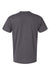 Hanes 42TB Mens Perfect-T Moisture Wicking Short Sleeve Crewneck T-Shirt Dada Grey Flat Back