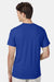 Hanes 42TB Mens Perfect-T Moisture Wicking Short Sleeve Crewneck T-Shirt Royal Blue Model Back