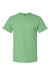 Hanes 42TB Mens Perfect-T Moisture Wicking Short Sleeve Crewneck T-Shirt Heather True Green Flat Front