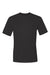Hanes 4820 Mens Cool DRI Moisture Wicking Short Sleeve Crewneck T-Shirt Black Flat Front