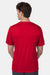 Hanes 4820 Mens Cool DRI Moisture Wicking Short Sleeve Crewneck T-Shirt Deep Red Model Back