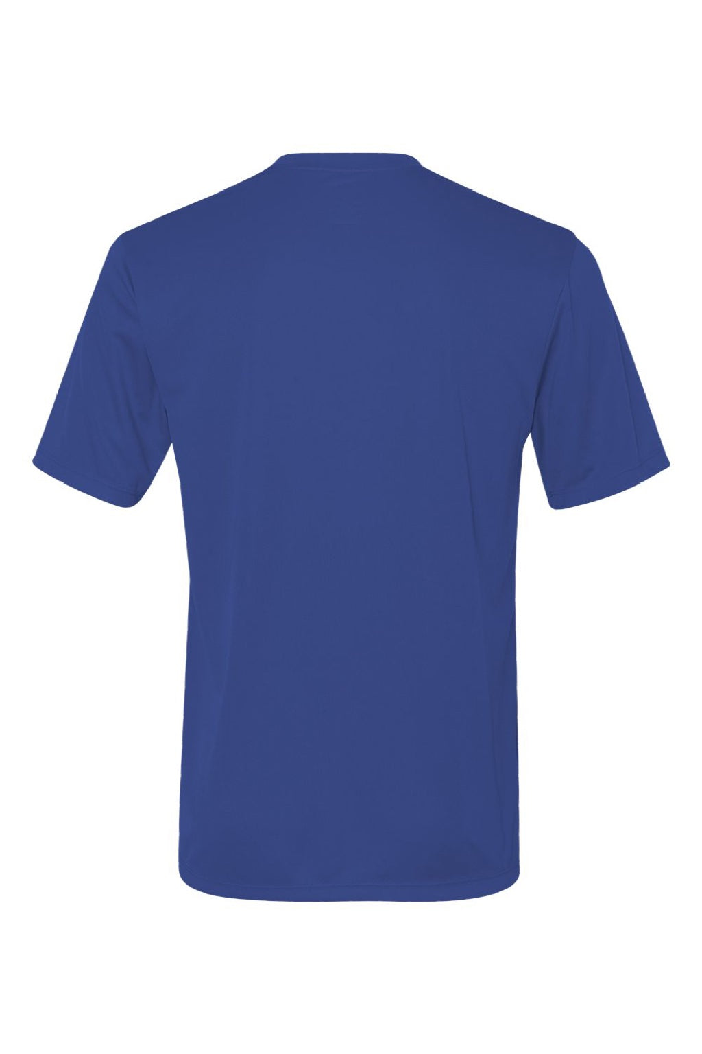 Hanes 4820 Mens Cool DRI Moisture Wicking Short Sleeve Crewneck T-Shirt Deep Royal Blue Flat Back